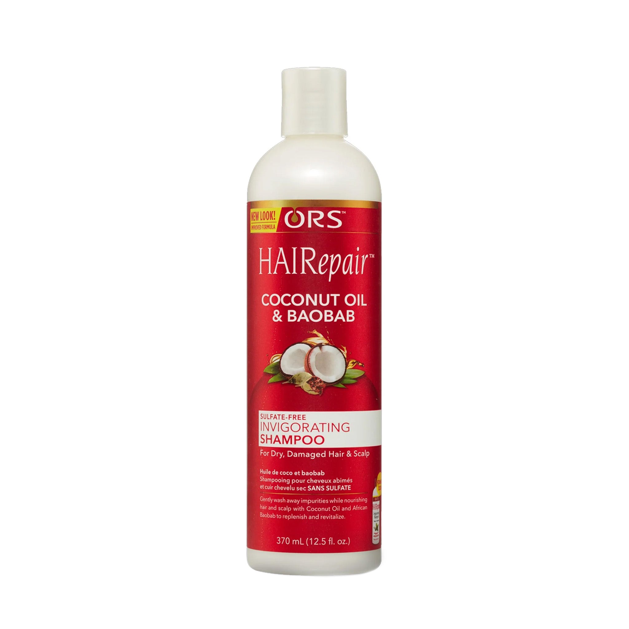 ORS HAIRepair Coconut Oil and Baobab Invigorating Shampoo (12.5 oz)
