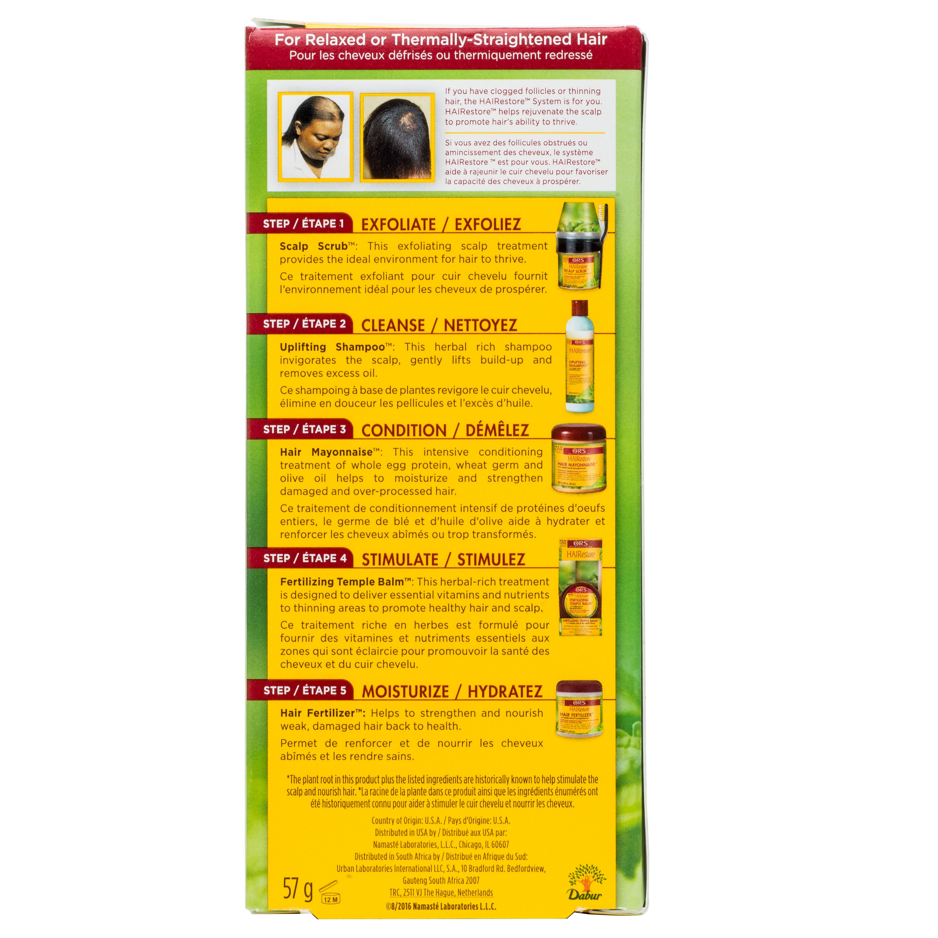 ORS HAIRestore Fertilizing Temple Balm with Nettle Leaf and Horsetail Extract (2.0 oz)