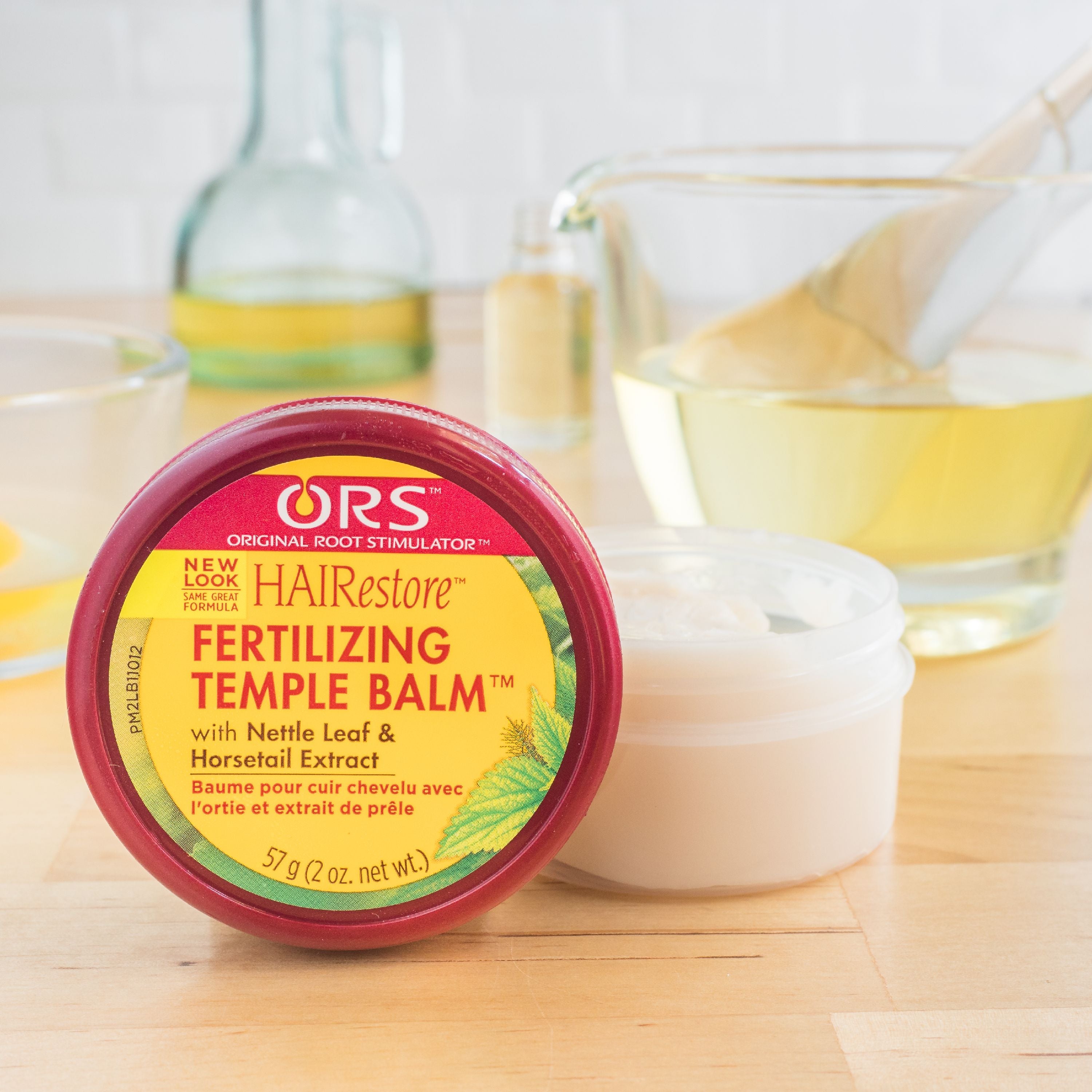 ORS HAIRestore Fertilizing Temple Balm with Nettle Leaf and Horsetail Extract (2.0 oz)