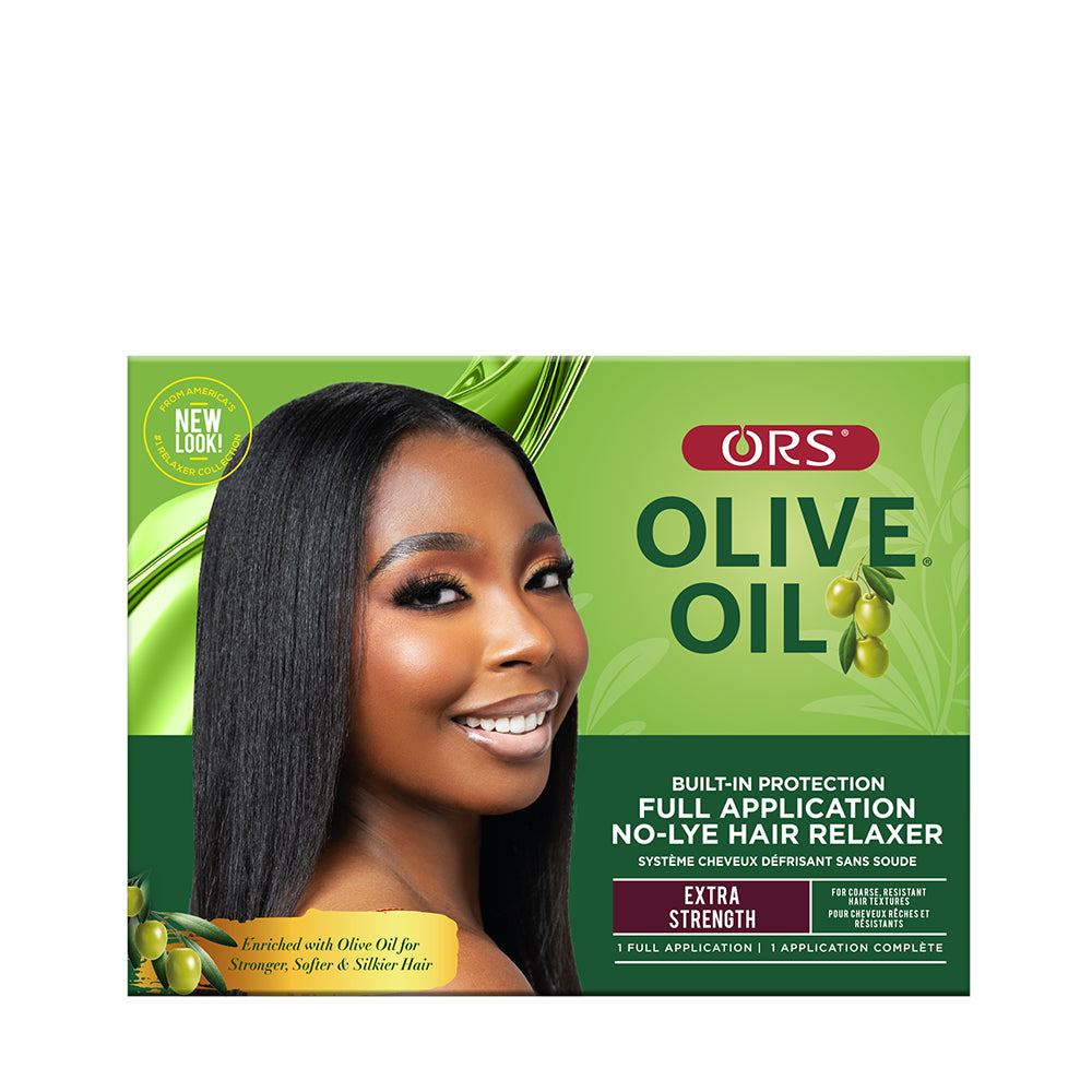 Built-In Protection Full No Lye Hair Relaxer Extra Olive Oil