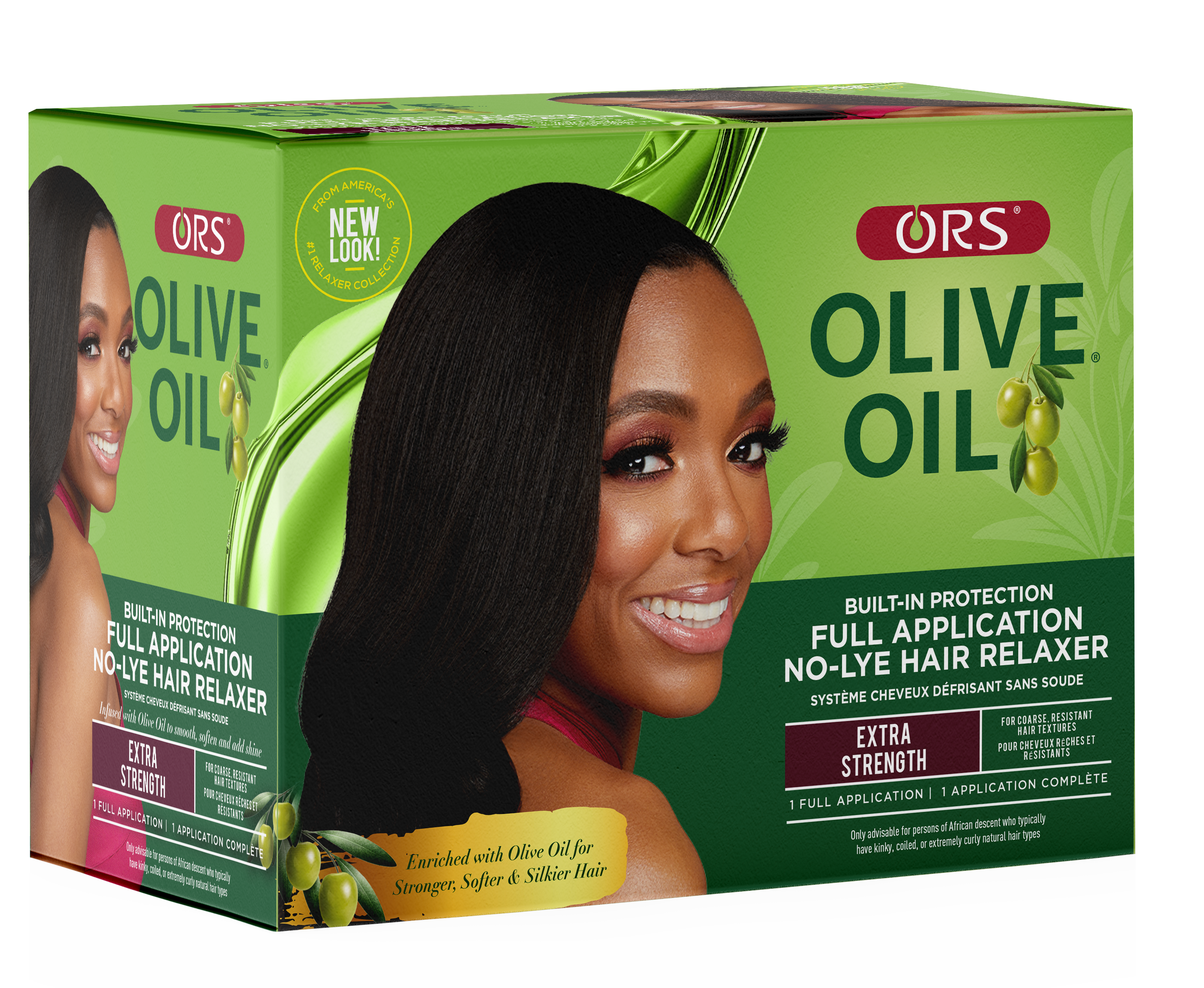 ORS Olive Oil Built-In Protection No-Lye Hair Relaxer Extra Strength