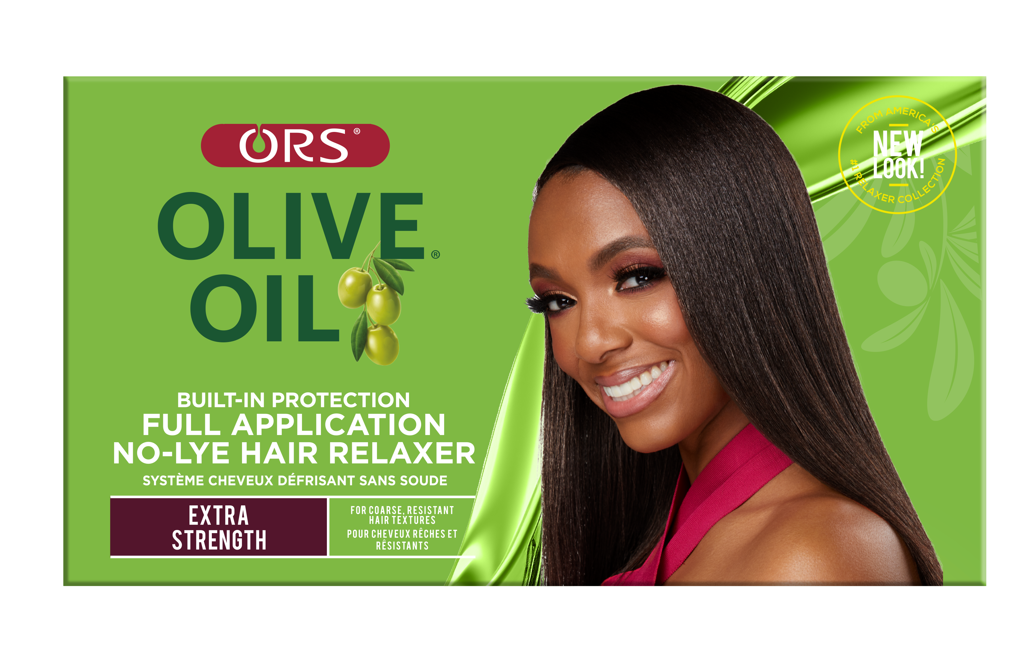 ORS Olive Oil Built-In Protection No-Lye Hair Relaxer Extra Strength