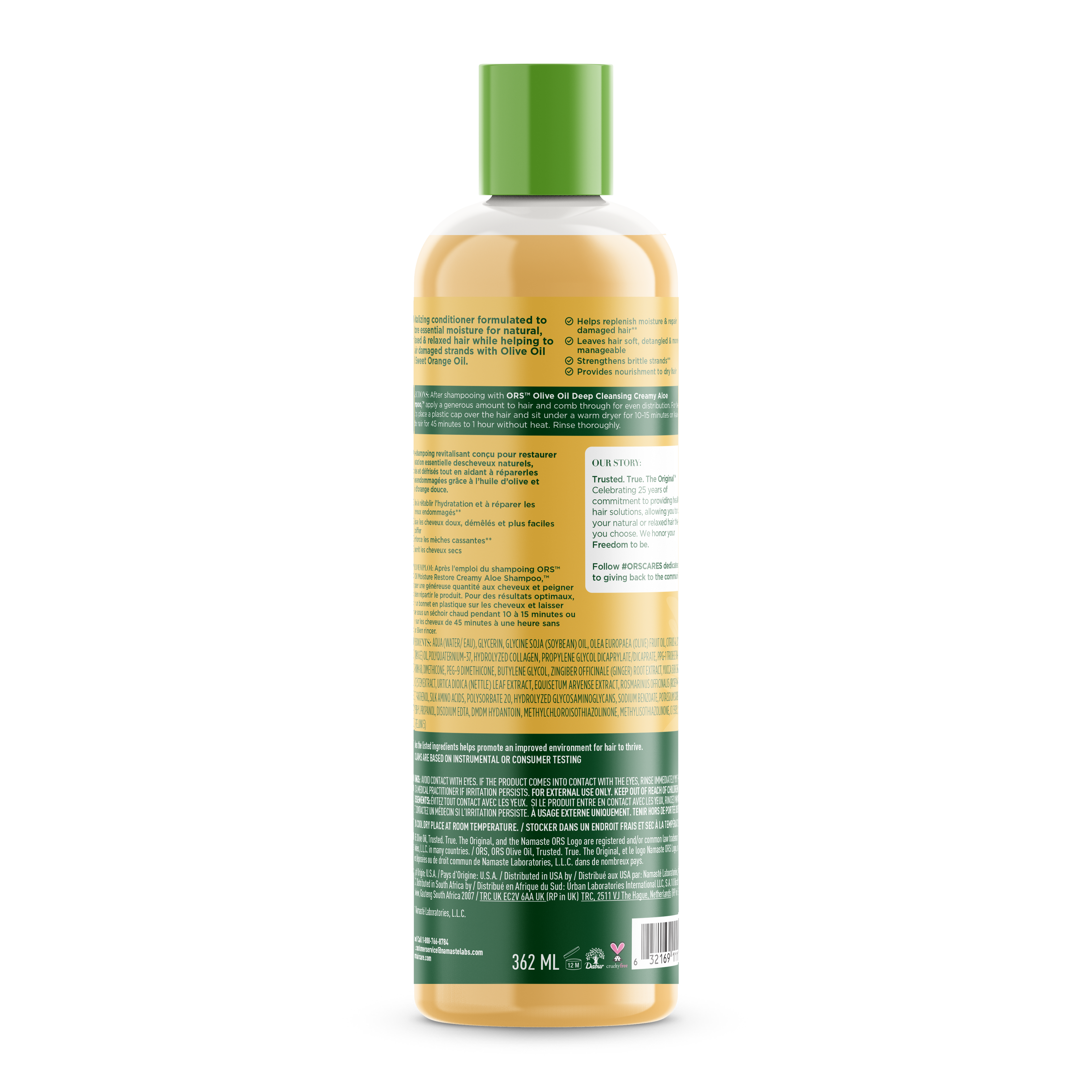 ORS Olive Oil Replenishing Conditioner for Revitalizing Moisture (12.25 oz)