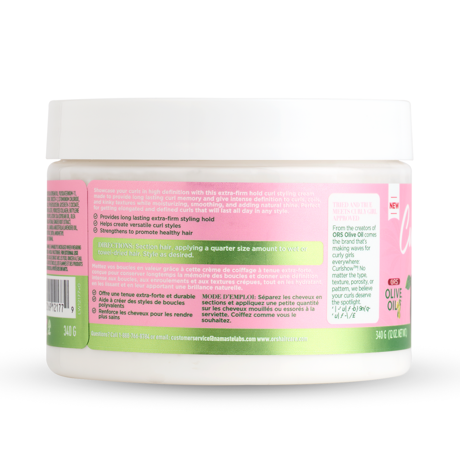 ORS Olive Oil Curlshow Multi-Use Styling Cream for Strength & Length (12.0 oz)