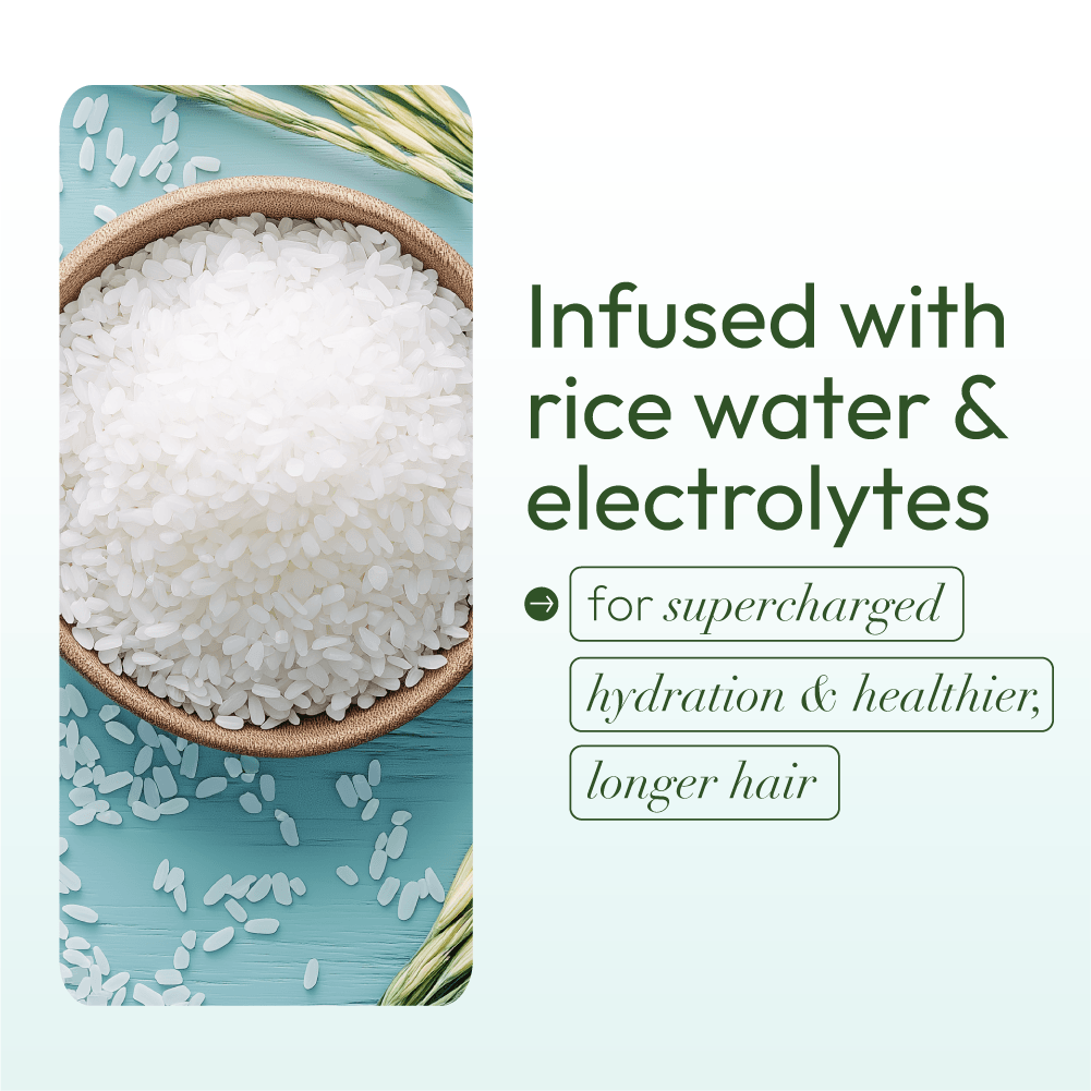 Max Moisture Nourish & Shine Strong Hold Edge Gel with Rice Water & Electrolytes (4.0 OZ)