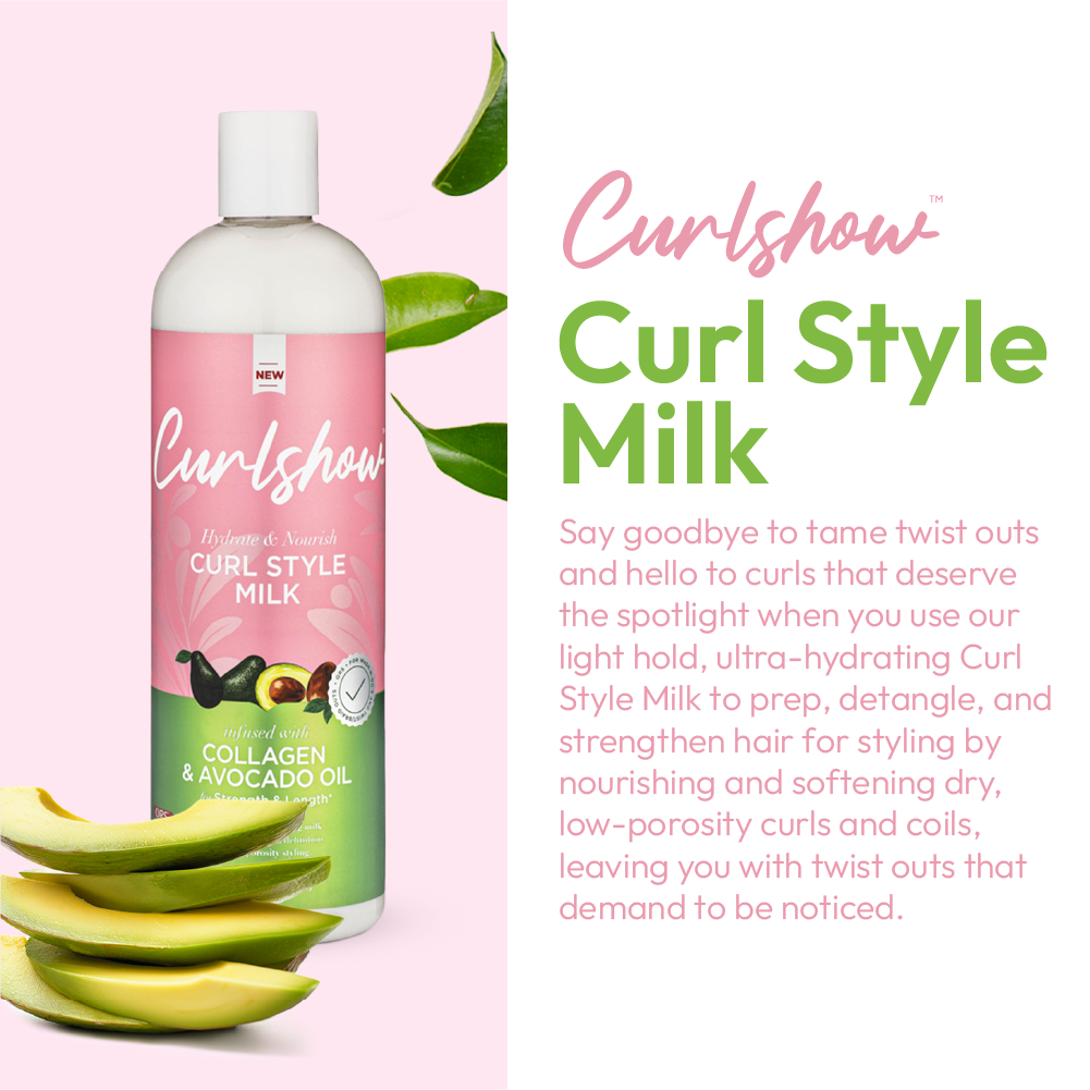 ORS Olive Oil Curlshow Curl Creator, Style Milk & Mousse 3-Piece Set