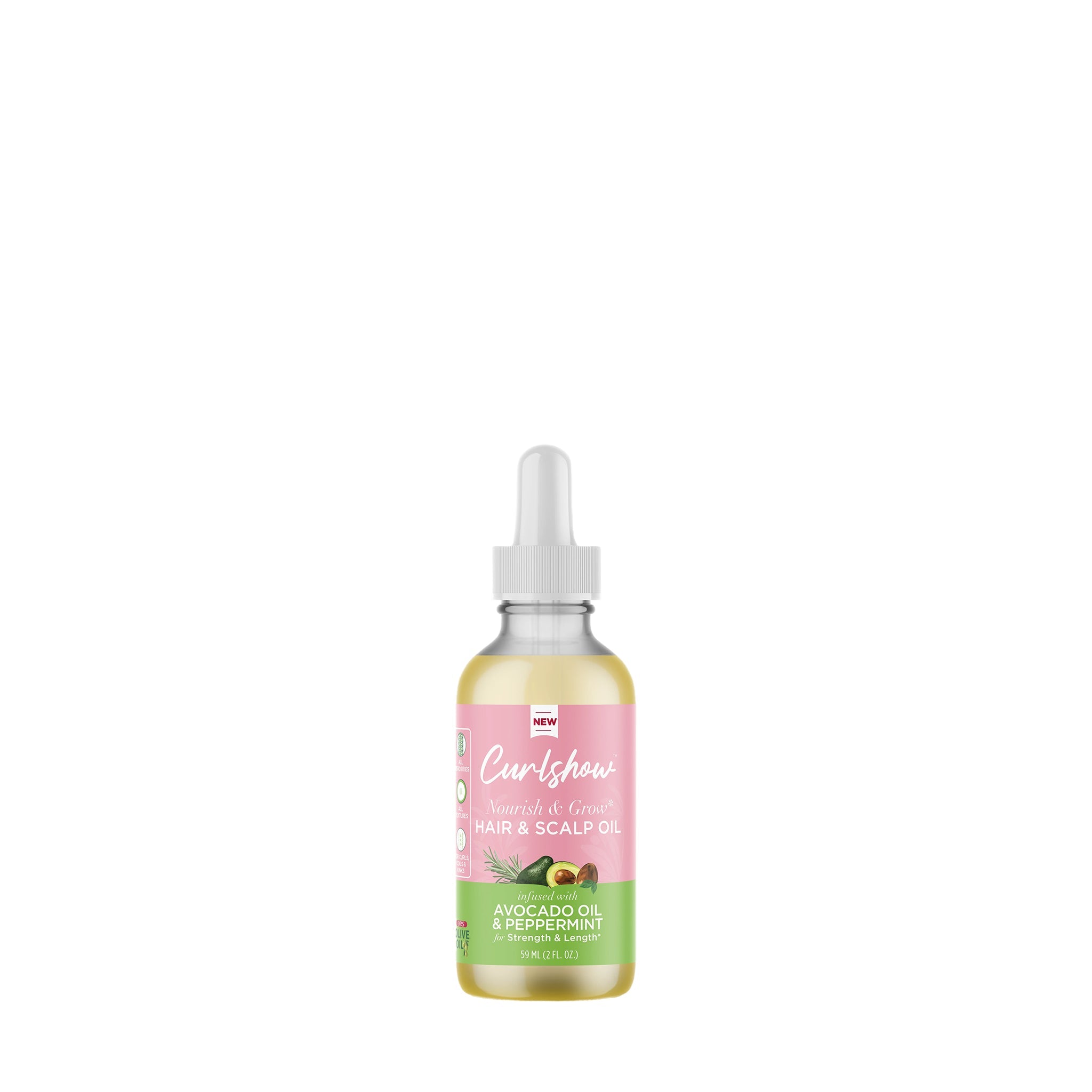 ORS Olive Oil Curlshow Hair & Scalp Oil for Strength & Length (2.0 oz)