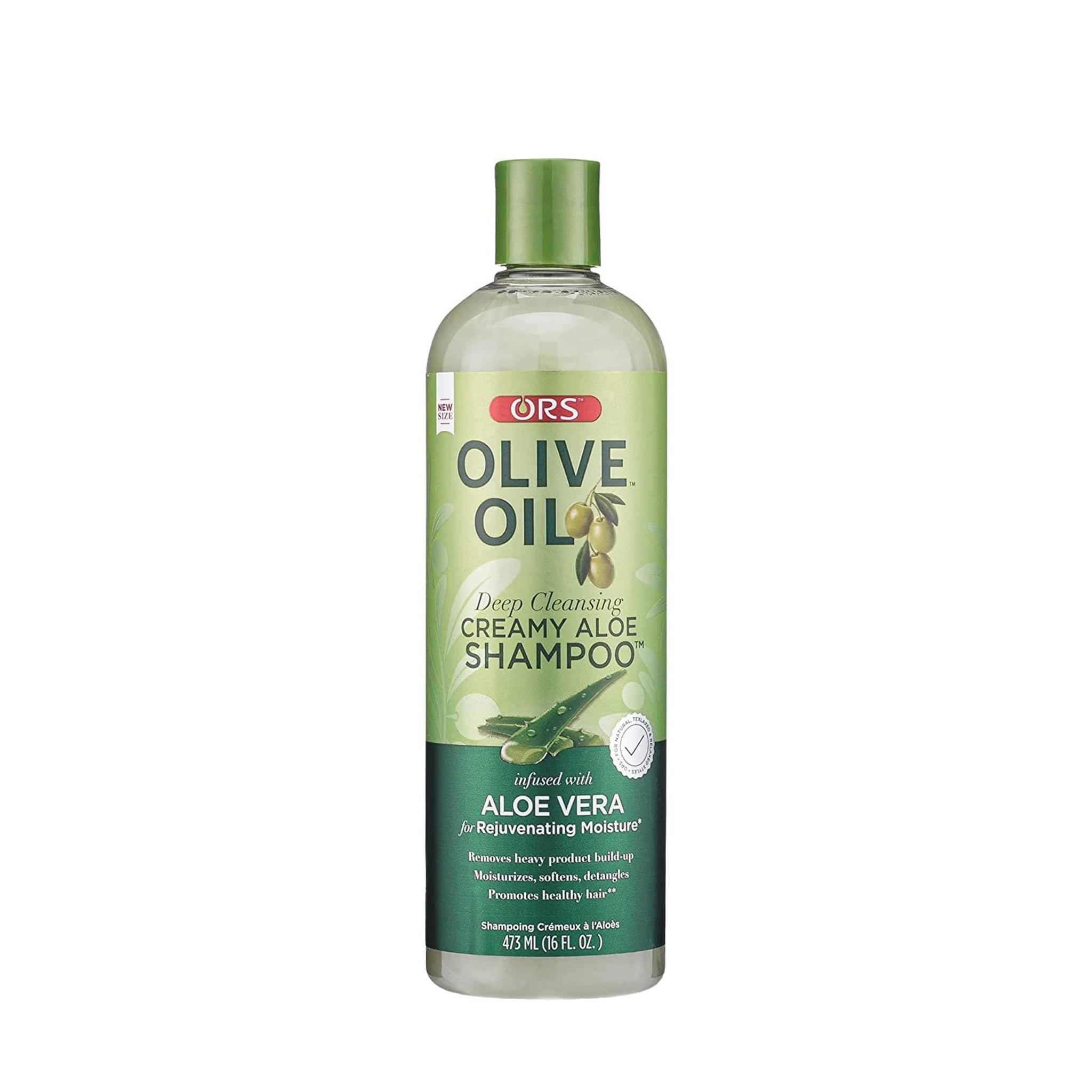 ORS Olive Oil Creamy Aloe Shampoo for Rejuvenating Moisture (16.0 oz)