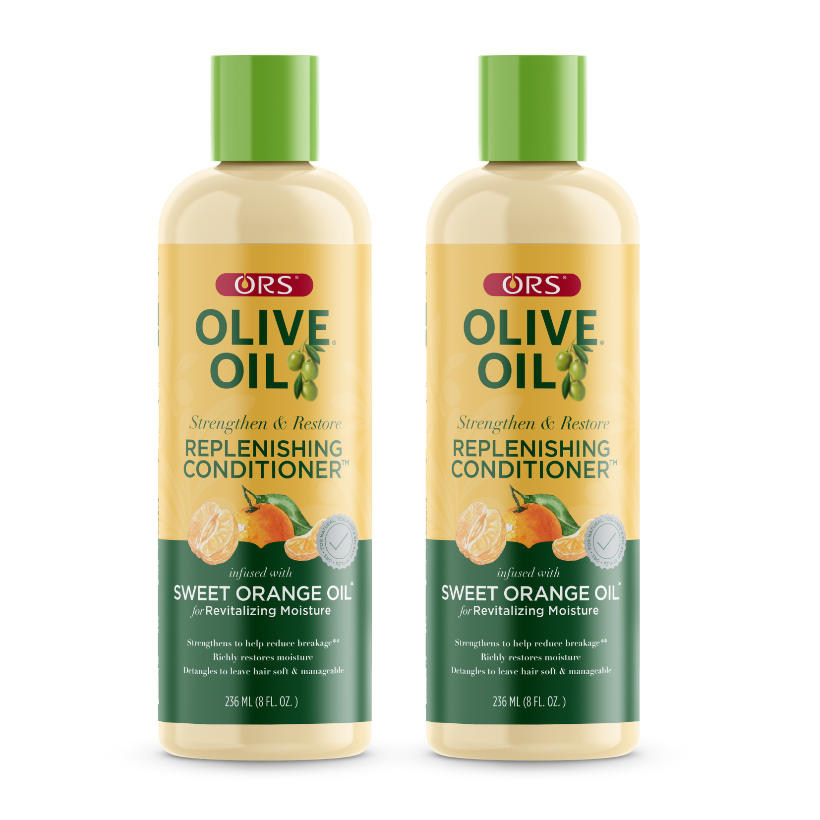 ORS Olive Oil Replenishing Conditioner for Revitalizing Moisture (8.0 oz) 2-Pack