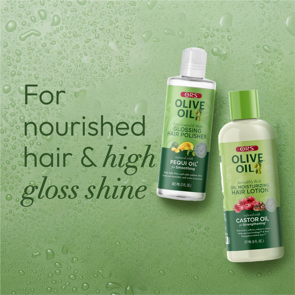 ORS Olive Oil Hair Lotion & Polisher for Strengthening & Smoothing 2-Pack