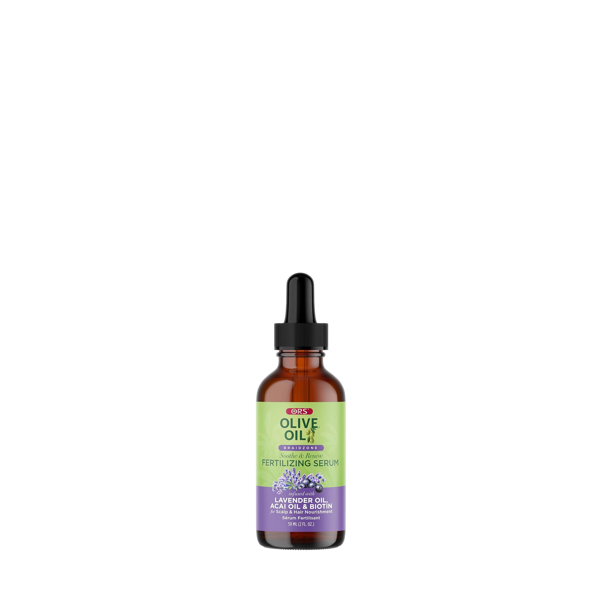 ORS Olive Oil Braidzone Fertilizing Serum for Scalp & Hair Nourishment (2 oz)