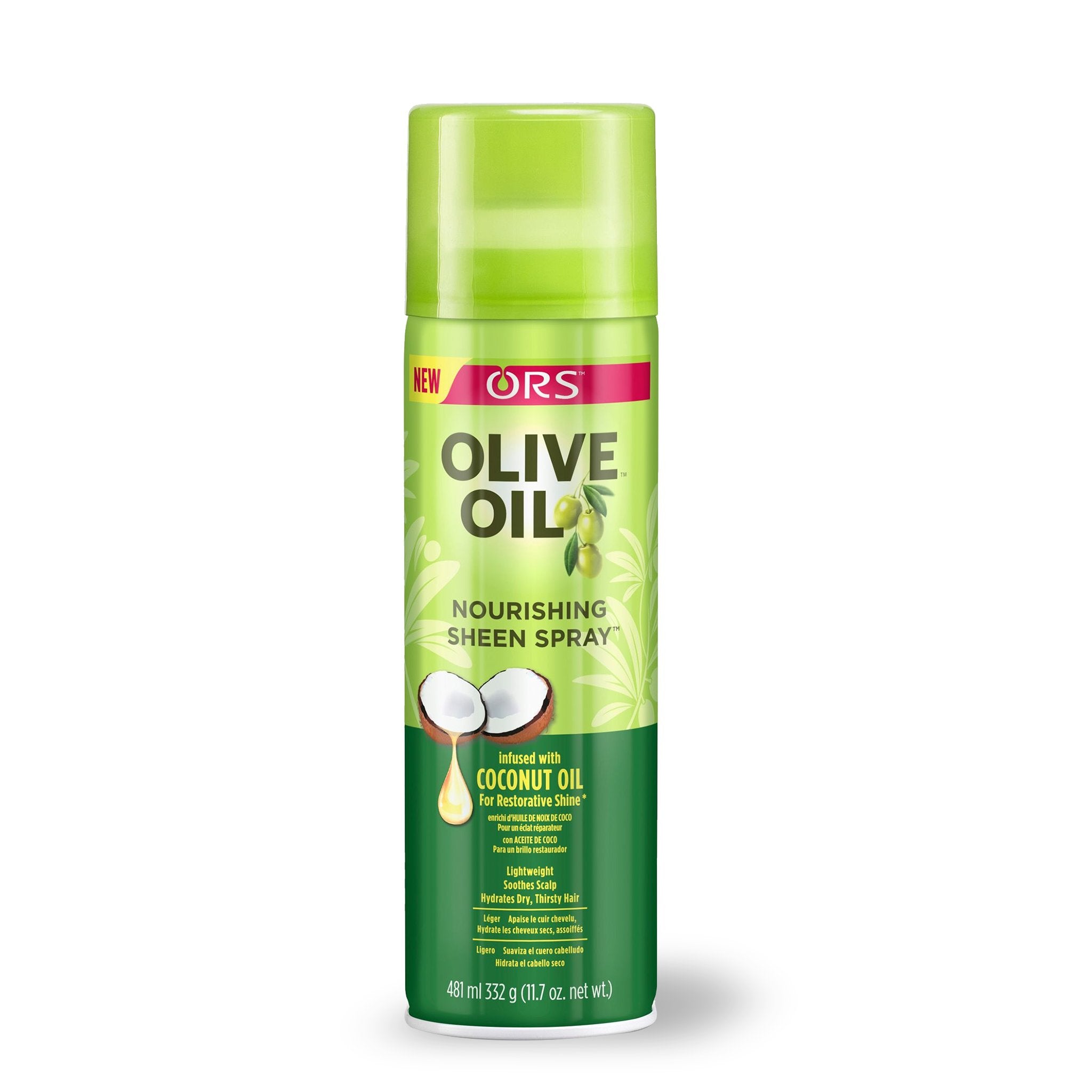Organic Root Stimulator Olive Oil Sheen Spray - 11.5 fl oz can