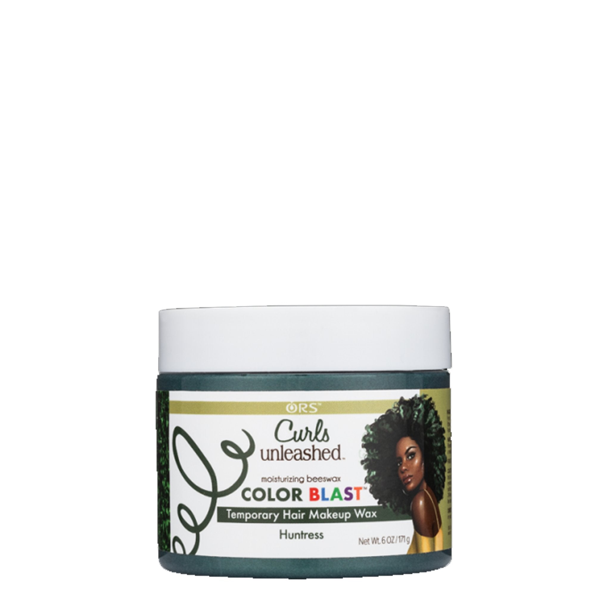 ORS Curls Unleashed Color Blast Temporary Color Wax, Infused with Beeswax & Castor Oil (6.0 oz)