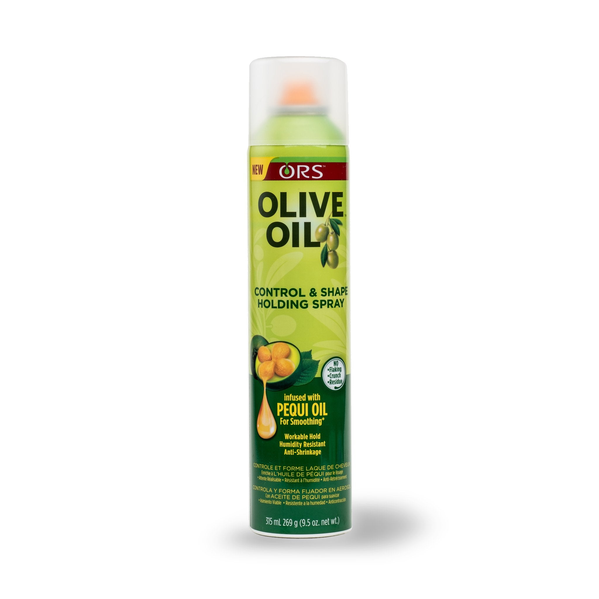 ORS Olive Oil Glossing Hair Polisher Oil with Pequi Oil for Smoothing,  Frizz Control & Shine, 6 fl oz
