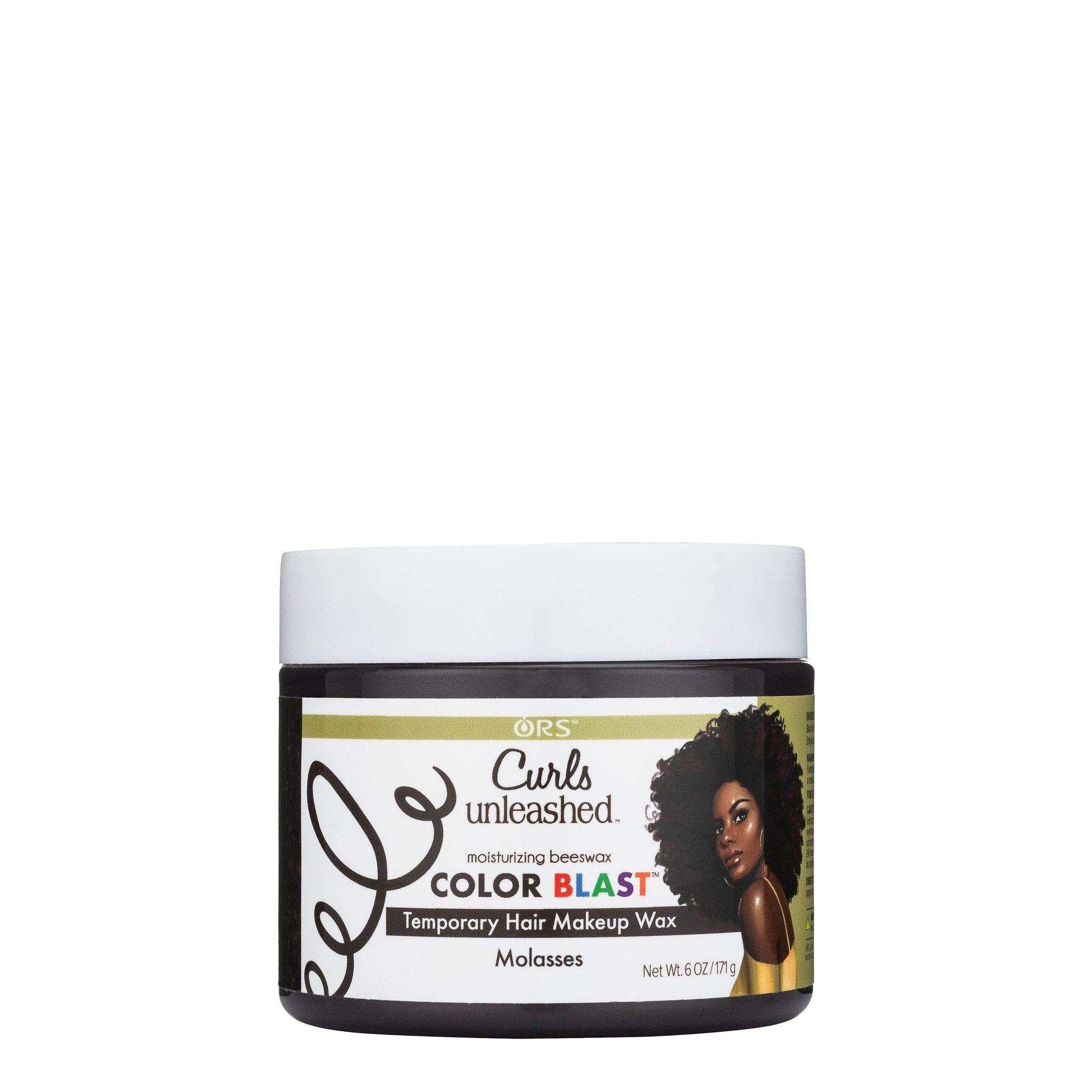ORS Curls Unleashed Color Blast Temporary Color Wax, Infused with Beeswax & Castor Oil (6.0 oz)