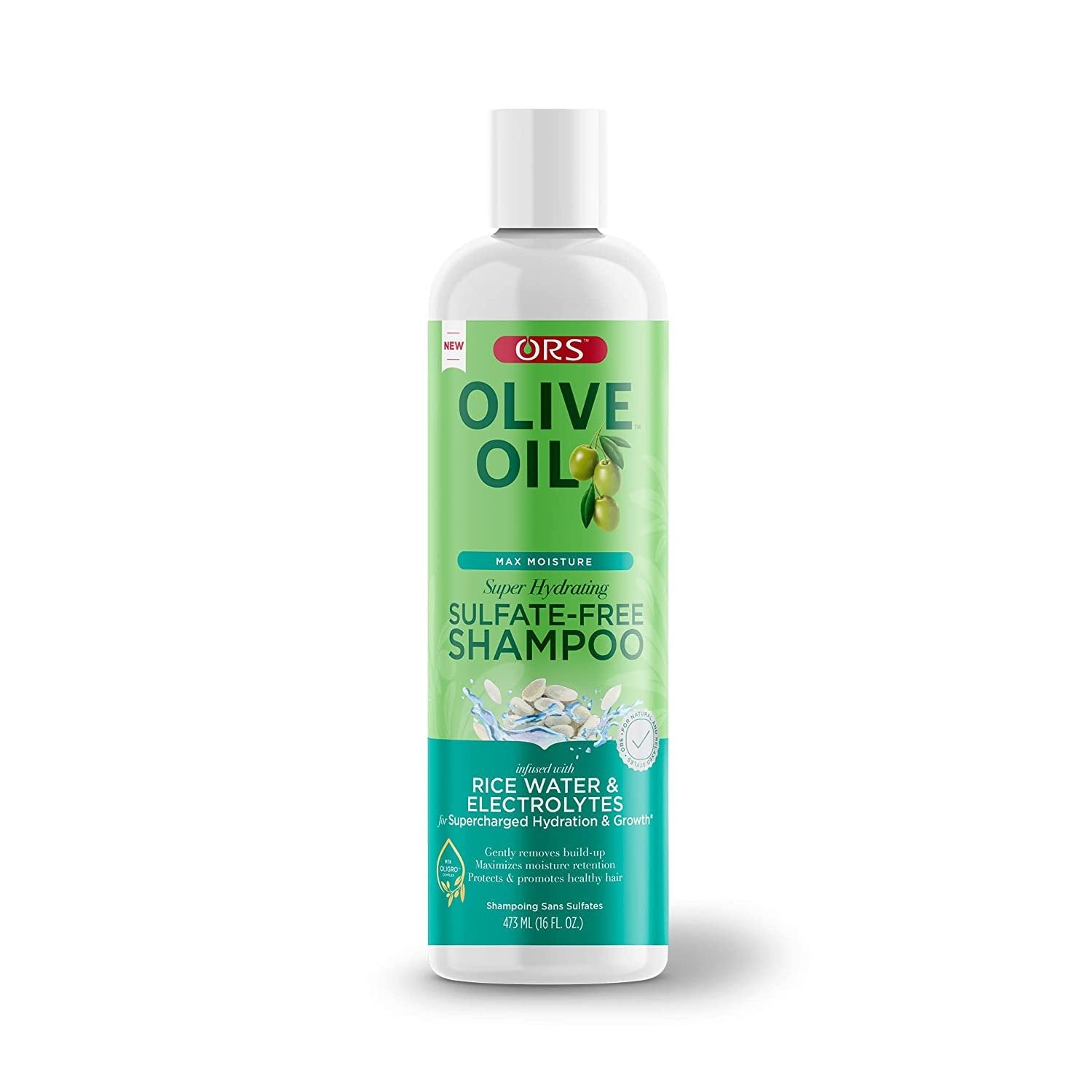 Zoom ind Botanik Hvor Max Moisture Super Hydrating Sulfate-Free Shampoo (16 oz) | Olive Oil – ORS  Hair Care ®