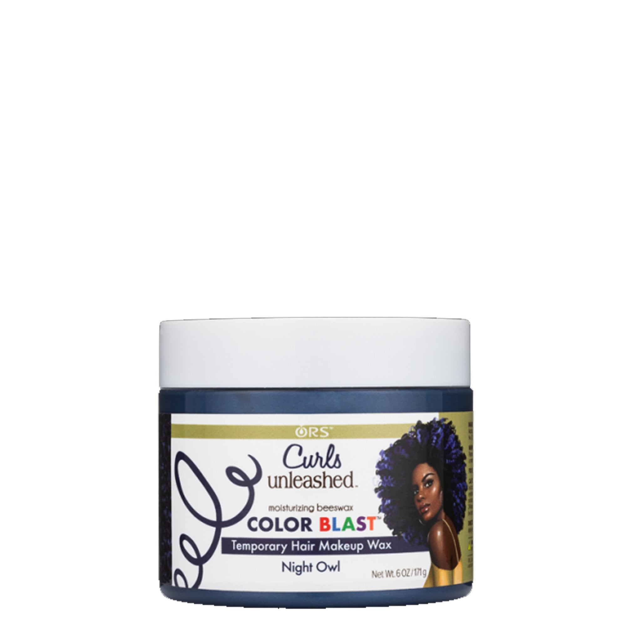 ORS Curls Unleashed Color Blast Temporary Color Wax, Infused with Beeswax & Castor Oil (6.0 oz)