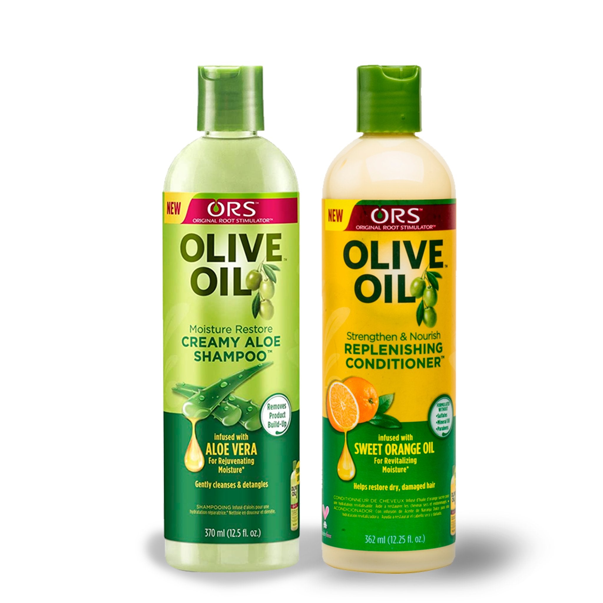 Gavmild fascisme Selskabelig Aloe and Sweet Orange Shampoo & Conditioner Bundle | Olive Oil – ORS Hair  Care ®