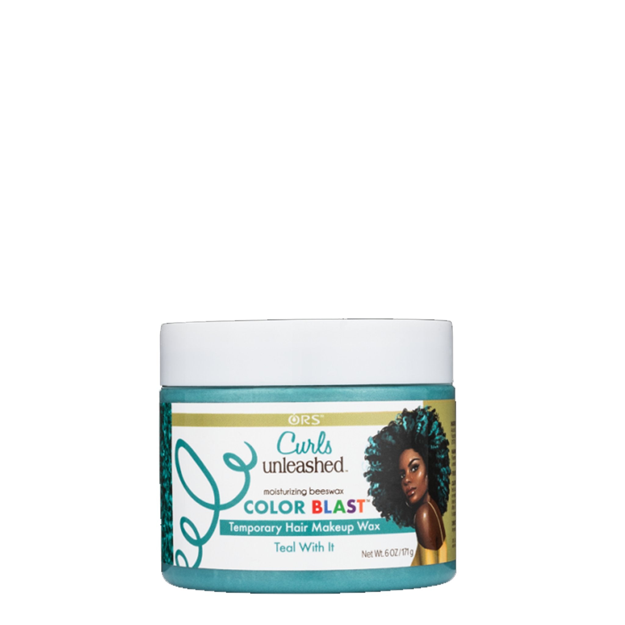 ORS Curls Unleashed Color Blast Temporary Color Wax, Infused with Beeswax & Castor Oil (6.0 oz)