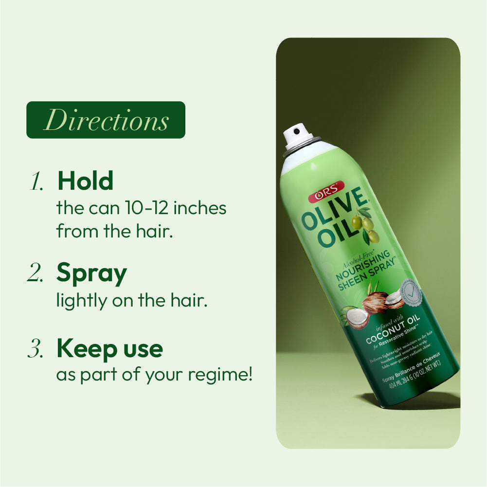 Dynamic Olive Oil Nourishing Sheen Spray Picture for Your Screen Dynamic Olive Oil Nourishing Sheen Spray Picture for Your Screen