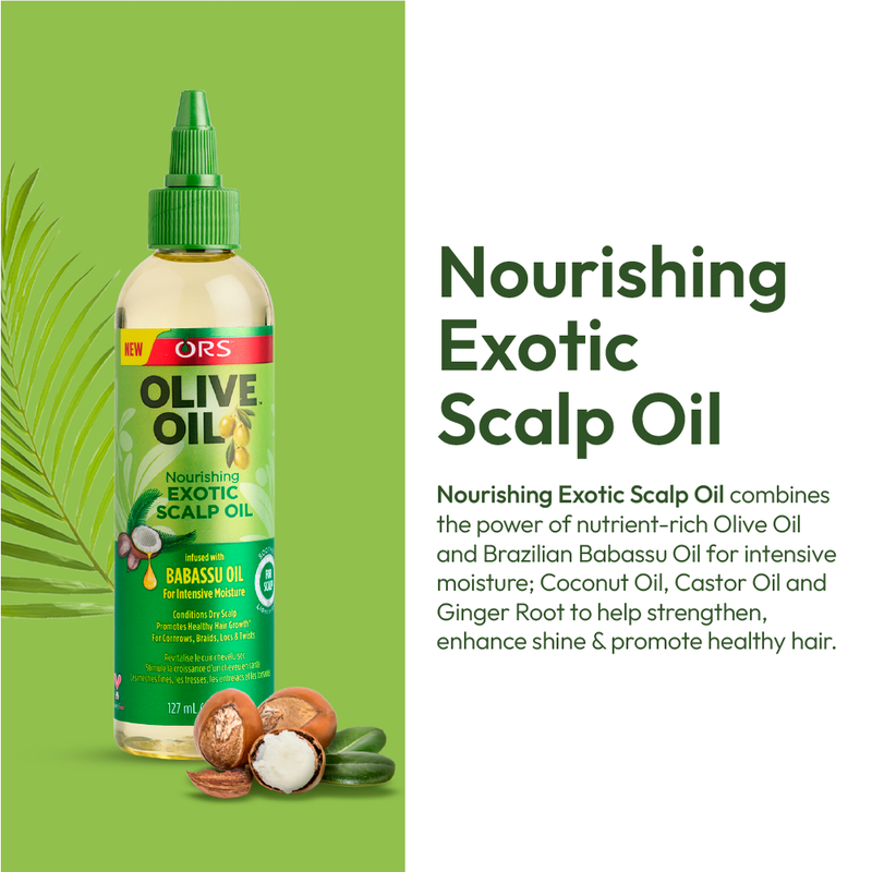 ORS Olive Oil Classics Nourishing Exotic Scalp Oil with Babassu Oil (4.3 oz)