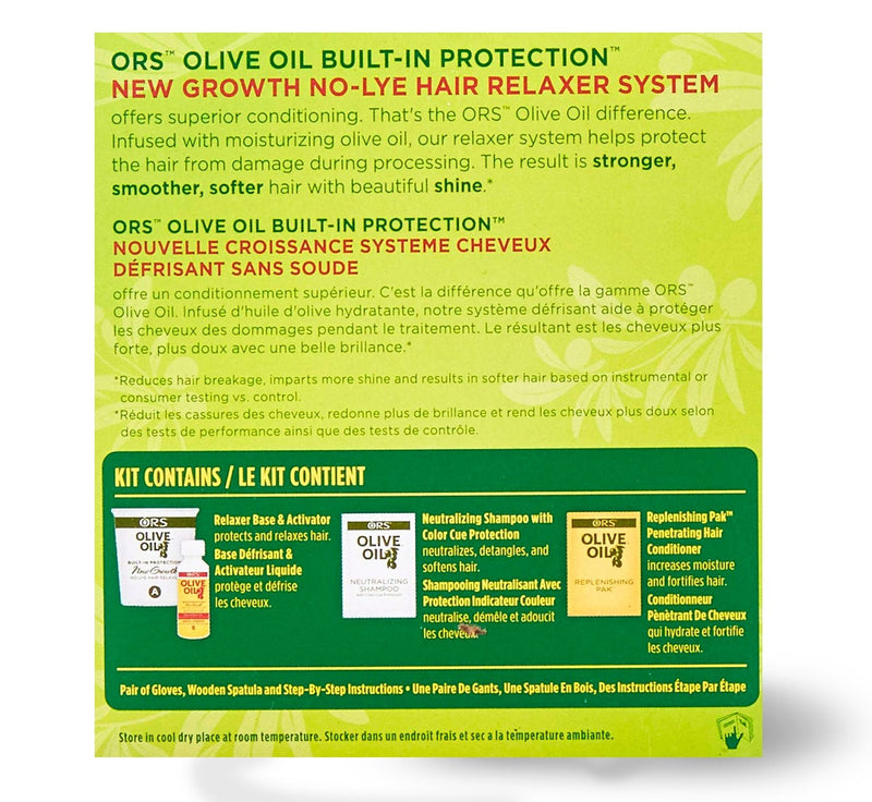 ORS Olive Oil Built-In Protection New Growth No-Lye Hair Relaxer - Normal Strength