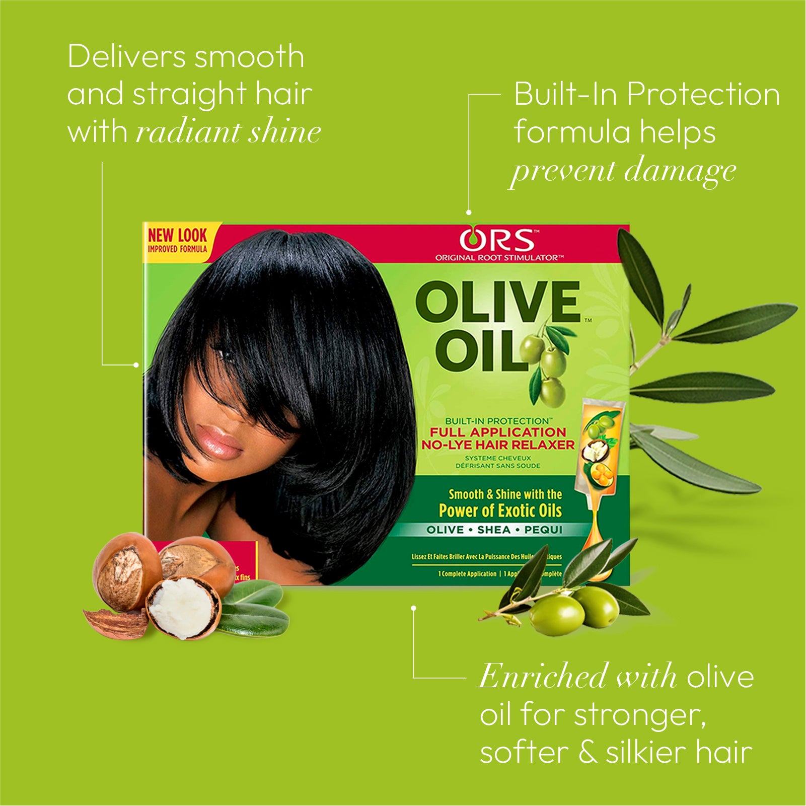 High-Quality Olive Hair Relaxer Capture Nature High-Quality Olive Hair Relaxer Capture Nature