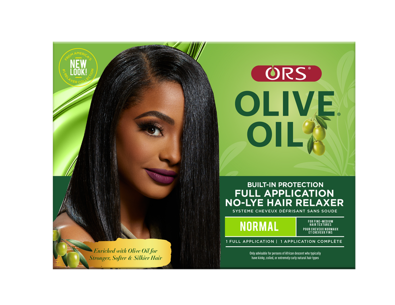 Built-In Protection Full No Lye Hair Relaxer Normal | Olive Oil
