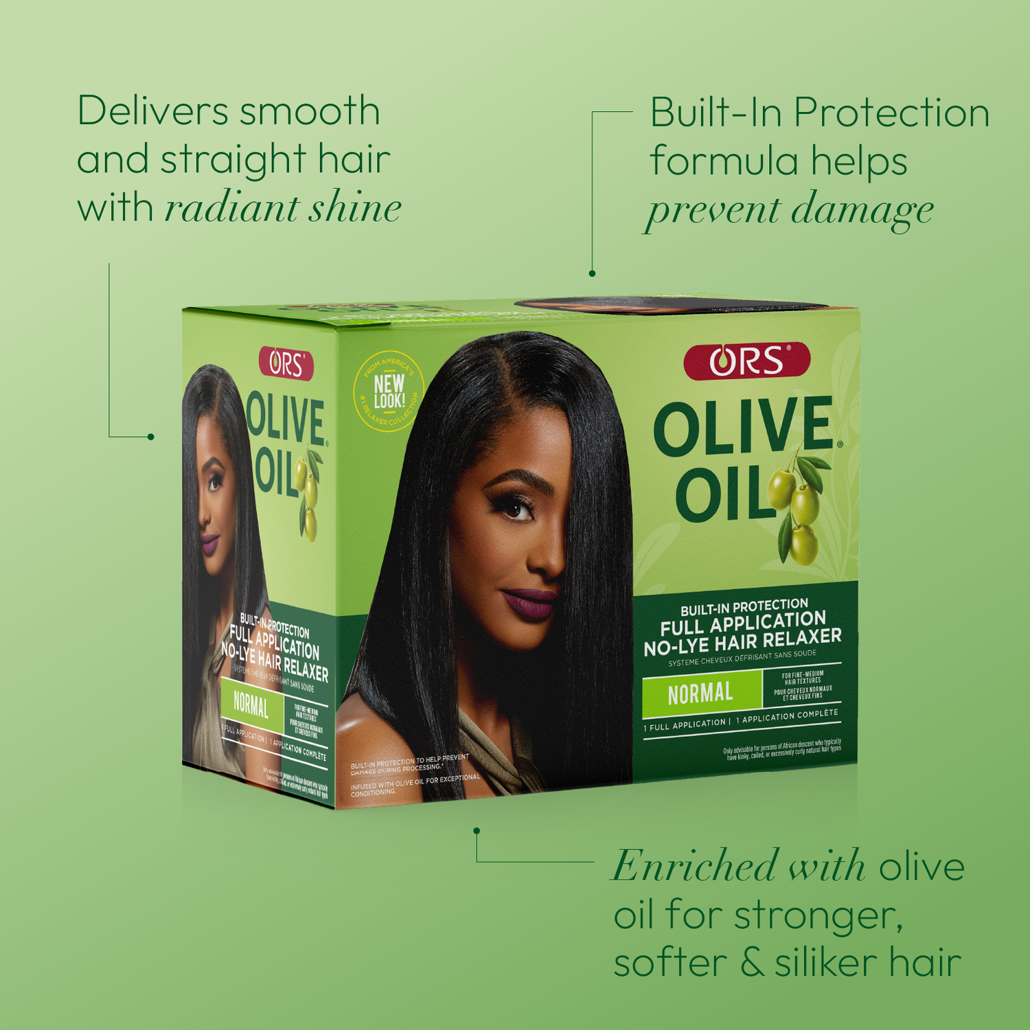 ORS Olive Oil Full Application No-Lye Hair Relaxer - Normal
