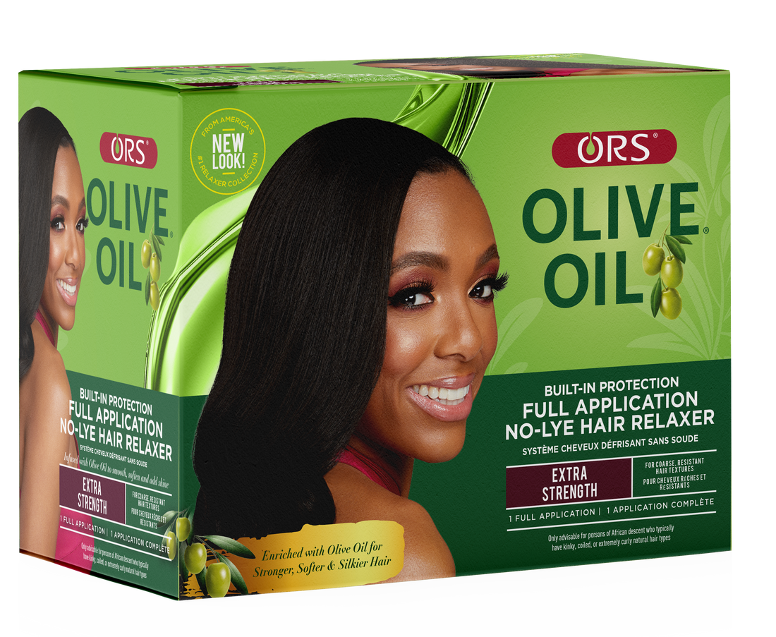 ORS Olive Oil Built-In Protection No-Lye Hair Relaxer Extra Strength