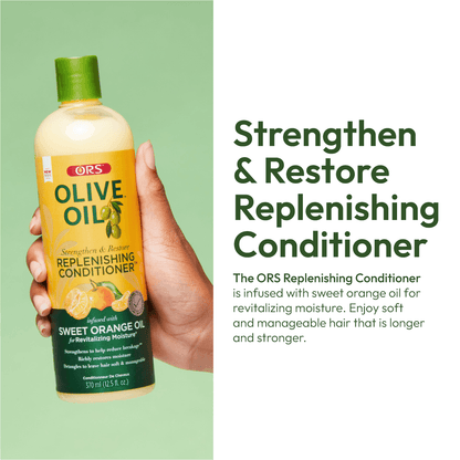 ORS Olive Oil Replenishing Conditioner for Revitalizing Moisture (12.25 oz) 4-Pack