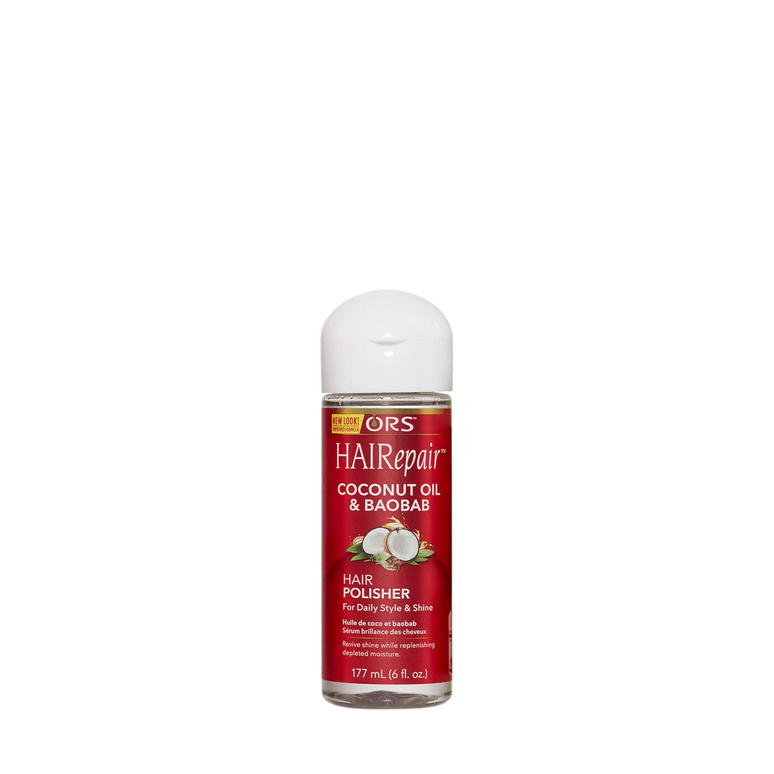 ORS HAIRepair Coconut Oil and Baobab Hair Polisher For Daily Style and Shine (6.0 oz)