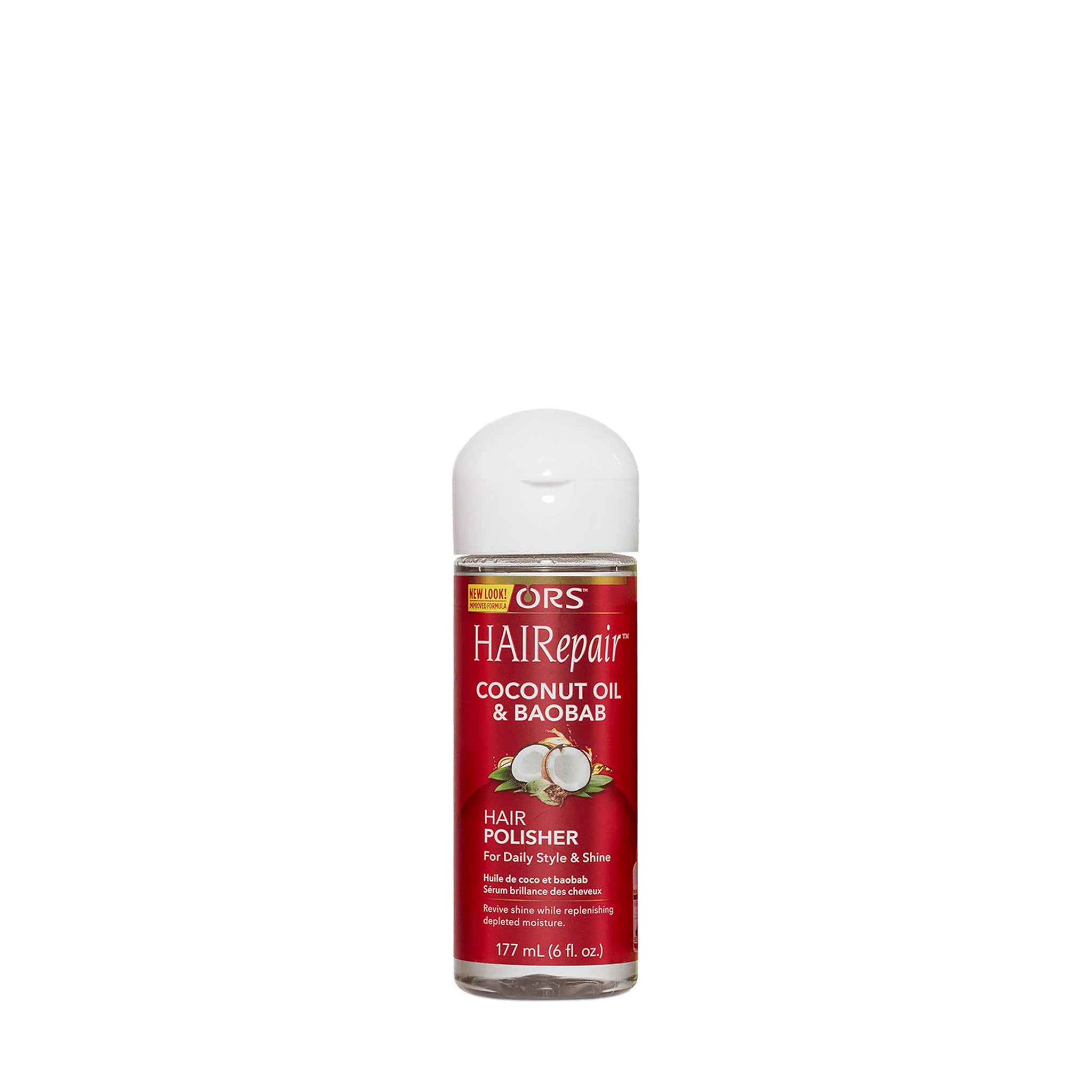 ORS HAIRepair Coconut Oil and Baobab Hair Polisher For Daily Style and Shine (6.0 oz)