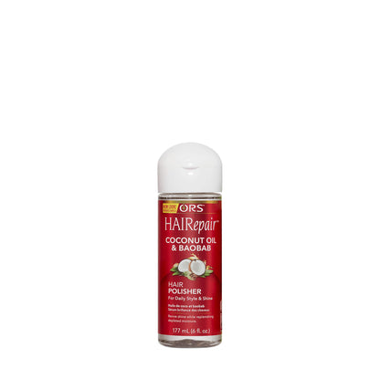 ORS HAIRepair Coconut Oil and Baobab Hair Polisher For Daily Style and Shine (6.0 oz)
