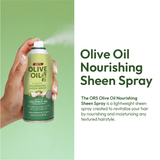 ORS Olive Oil Nourishing Sheen Spray Infused with Coconut for Restorative Shine (2.0 oz)