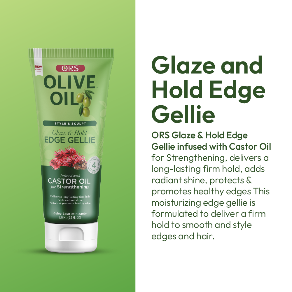 ORS Olive Oil Style &amp; Sculpt Glaze &amp; Hold Edge Gellie (3.4 oz)