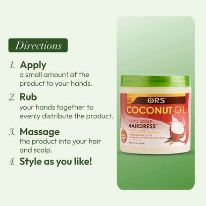 ORS Olive Oil Fortifying Creme &amp; Hair and Scalp Hair Dress 2-Pack