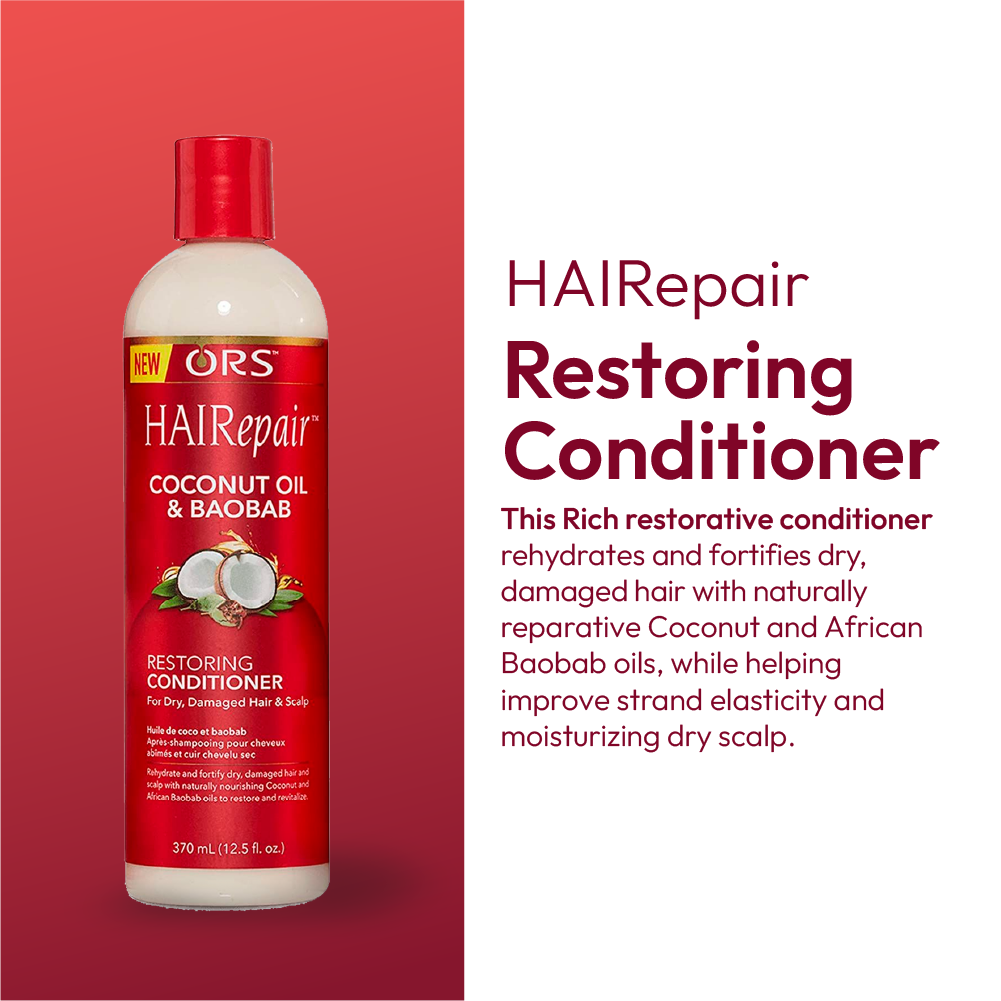 ORS HAIRepair Coconut Oil and Baobab Restoring Conditioner (12.5 oz)