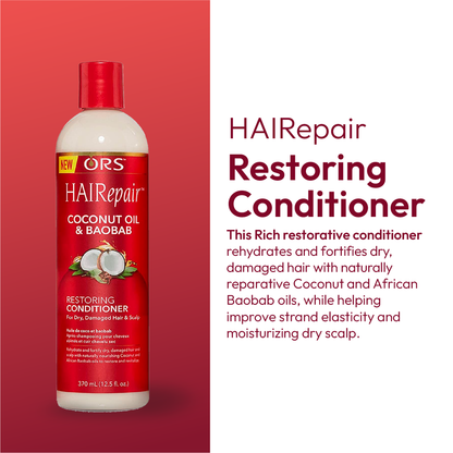 ORS HAIRepair Coconut Oil and Baobab Restoring Conditioner (12.5 oz)