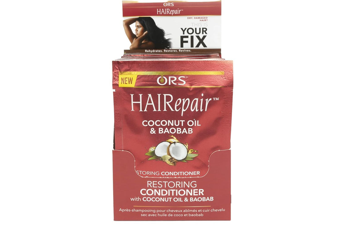 ORS HAIRepair Coconut Oil &amp; Baobab Restoring Conditioner (1.75 oz) 12-Pack