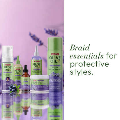 ORS Olive Oil Braidzone Edge &amp; Braiding Gel for Hair &amp; Scalp Nourishment (8.0 oz)