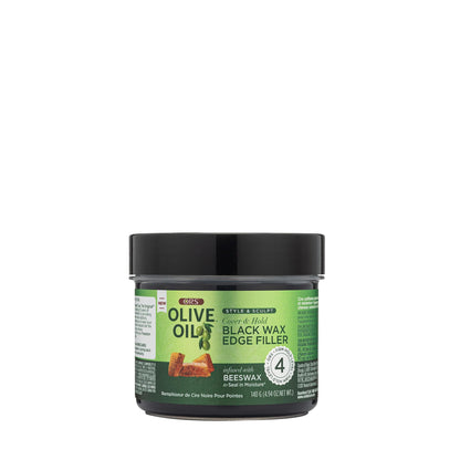 ORS Olive Oil Style &amp; Sculpt Cover &amp; Hold Black Wax Edge (4.94 oz)