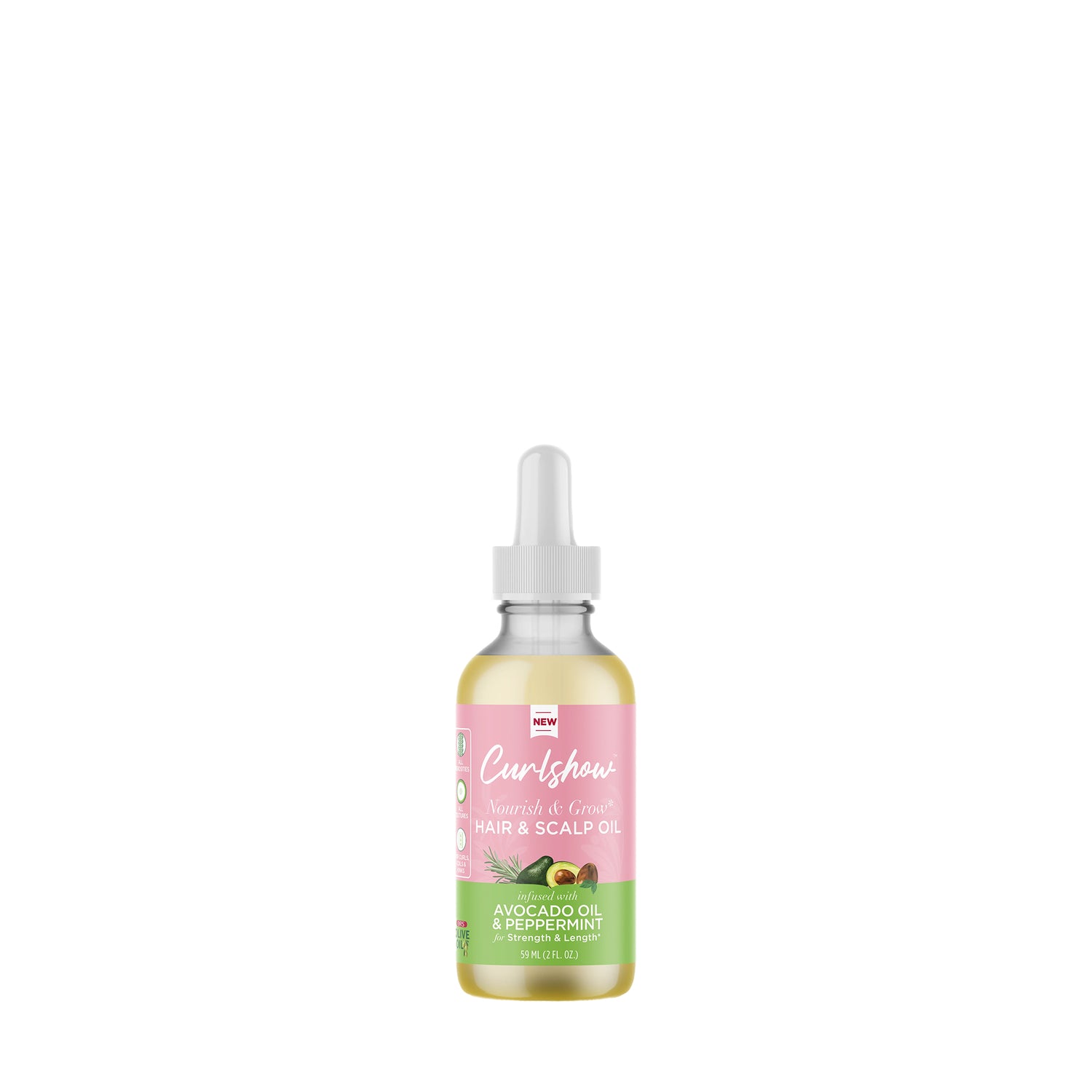 ORS Olive Oil Curlshow Hair &amp; Scalp Oil for Strength &amp; Length (2.0 oz)