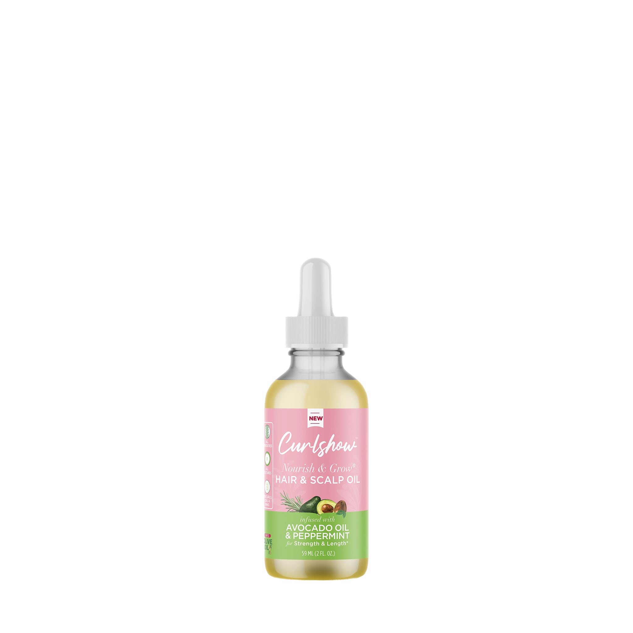 ORS Olive Oil Curlshow Hair &amp; Scalp Oil for Strength &amp; Length (2.0 oz)