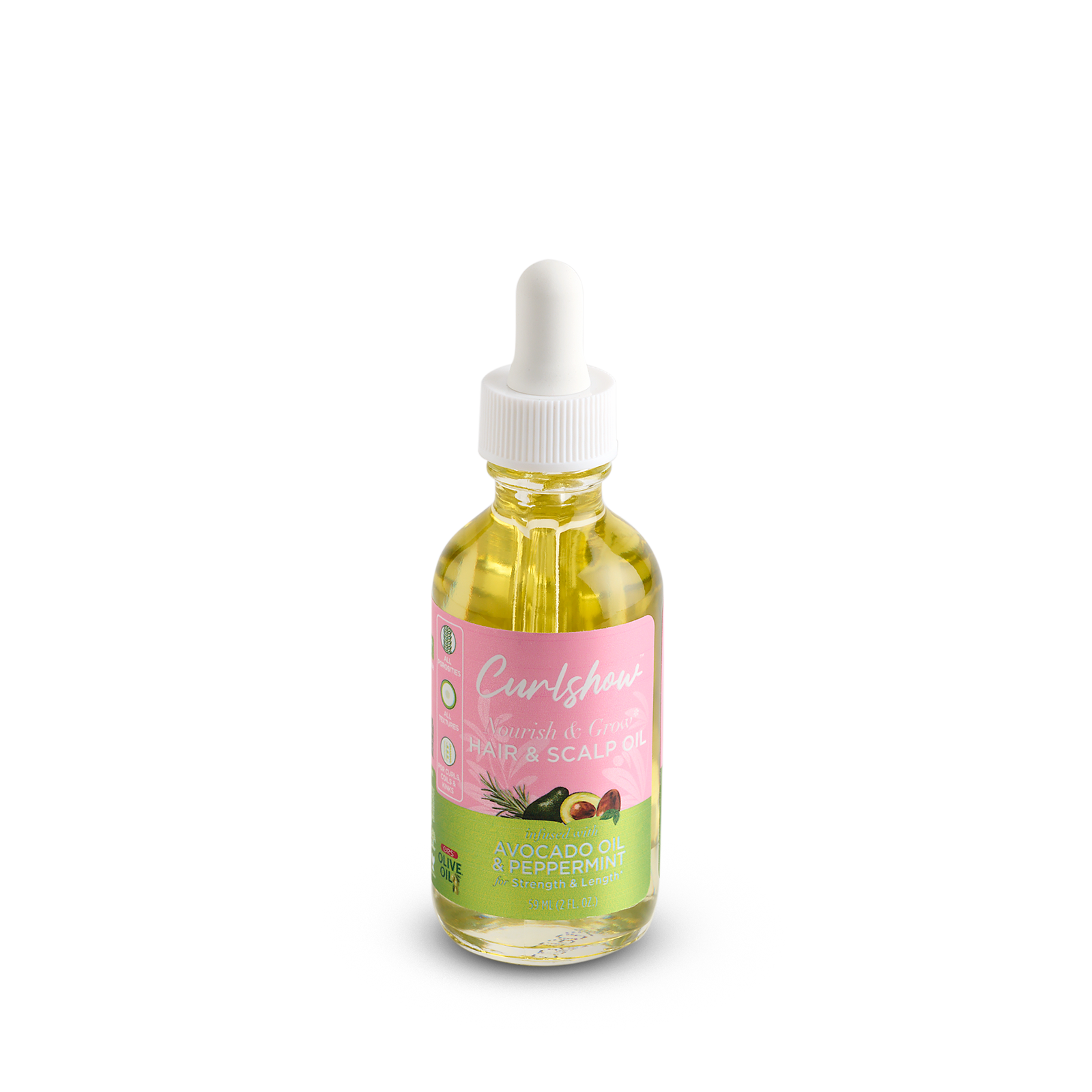 ORS Olive Oil Curlshow Hair &amp; Scalp Oil for Strength &amp; Length (2.0 oz)