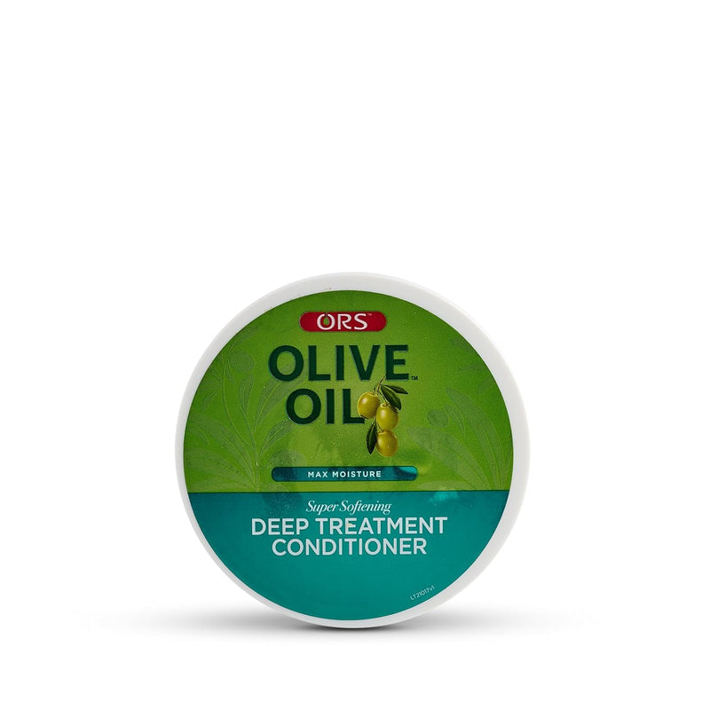 ORS Olive Oil Max Moisture Super Softening Deep Treatment Conditioner  Infused with Rice Water & Electrolytes (20.0 oz)