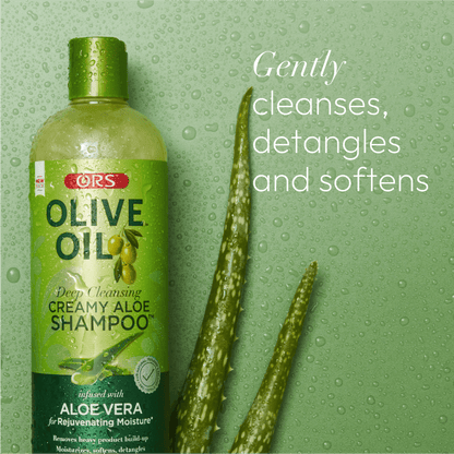 ORS Olive Oil Creamy Aloe Shampoo for Rejuvenating Moisture (16.0 oz)