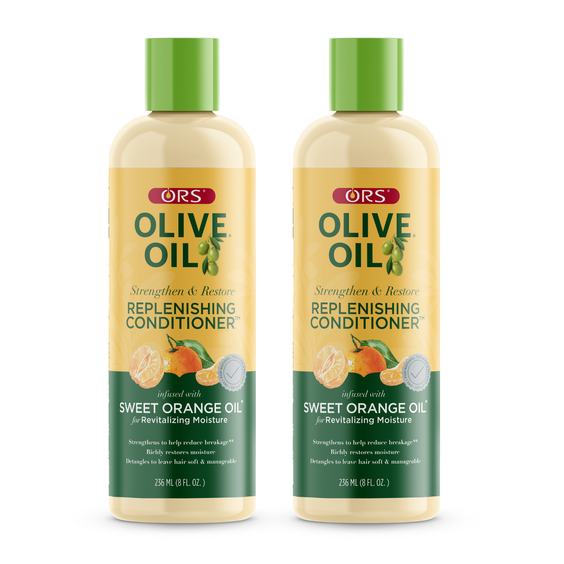 ORS Olive Oil Replenishing Conditioner for Revitalizing Moisture (8.0 oz) 2-Pack