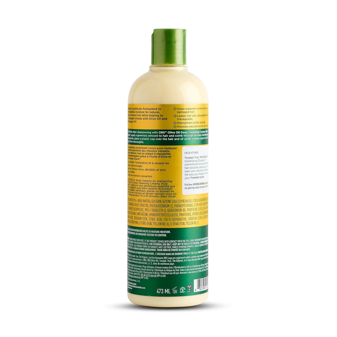 ORS Olive Oil Replenishing Conditioner infused with Sweet Orange Oil for Revitalizing Moisture (16.0 oz)