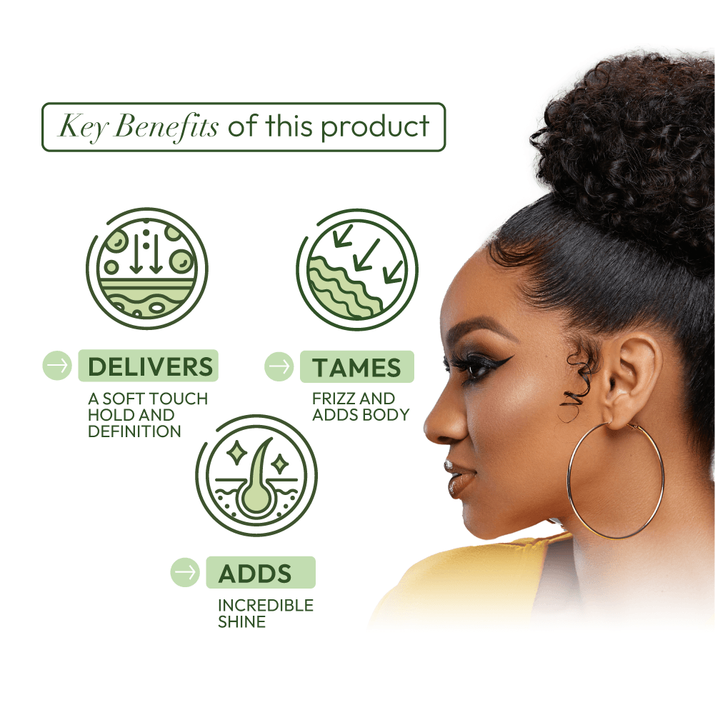ORS Olive Oil Hair Polisher &amp; Wrap Set Mousse for Smoothing &amp; Restorative Shine 2-Pack